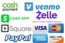 We accept Visa, Mastercard, American Express, Discover and more